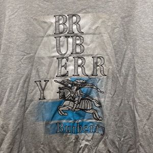 BURBERRY LONDON MENS LONG SLEEVE TEE!
